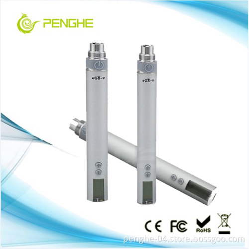 Variable Voltage 3.0V-6.0V Slim Vaporizer EGO V Battery